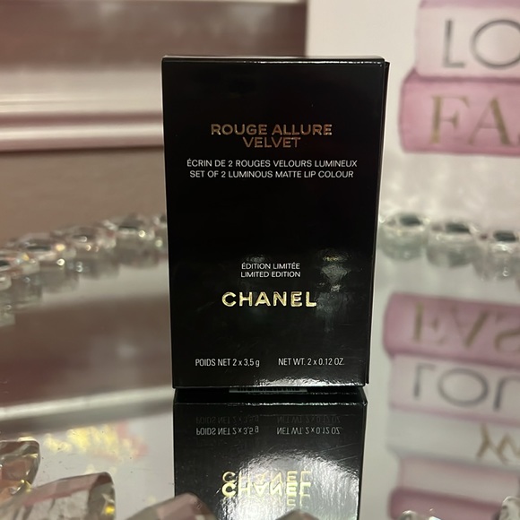 Host pick!♥️Chanel Rouge Allure Velvet Limited Edition Set of 2 - Picture 11 of 11